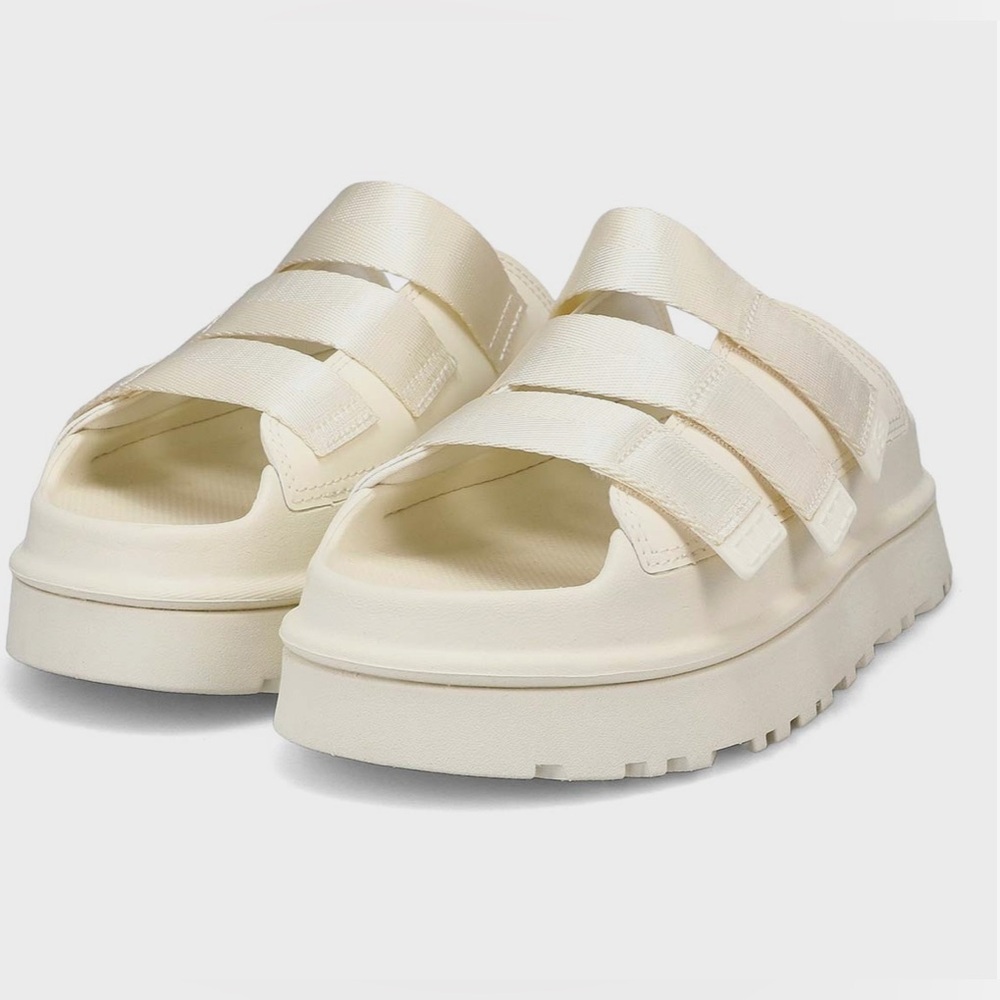Brand New UGG GoldenGlow Slide Sandals – Size 8 – Colour Jasmine